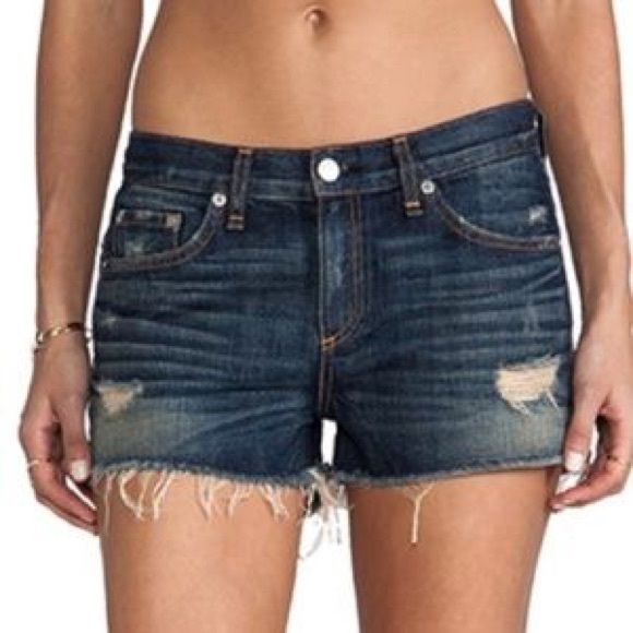 Rag & Bone the cutoff Jean Shorts - Picture 6 of 6